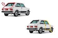 KIT Borrachas Portas + Porta Malas Fiat 147
