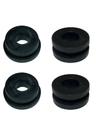 Kit Borrachas Superior E Inferior Tampas Laterais Ybr 125