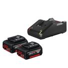 Kit Bosch com 2 Baterias 18V 4Ah GBA + Carregador GAL18V-40