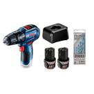 Kit bosch furadeira gsb 12v-30 com bateria