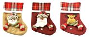 Kit Bota Natal Papai Noel, Boneco de Neve e Rena Pelúcia 25cm 3 Peças Kit Bota Natal Papai Noel, Boneco de Neve e Rena Pelúcia 25cm 3 Peças