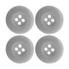Kit Botão 4 furos Com Brilho 2cm - 50 pçs