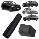 Kit Botão Acabamento E Capa Puxador Freio De Mão Polo Gts Nivus Virtus E T-Cross Até 2026