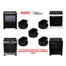 Kit botão DAKO/ATLAS supreme/magister 5 peças