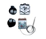 Kit Botão Termostato E Timer Forno Elétrico Nardelli Fogatti