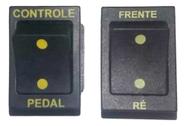Kit Botões Frente E Ré E Controle E Pedal 6 E 12 Volts