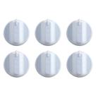 Kit Botões Manipulos Fogão Atlas Monaco Glass 5 Bocas