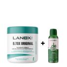 Kit Botox Orgânico 500g + Shampoo Detox 60ml Lanox Trihair