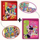 Kit Box de Histórias Disney Mickey e Minnie com 12 Minilivros e Quebra-Cabeça Divertido Kit Box de Histórias Disney Mickey e Minnie com 12 Minilivros e Quebra-Cabeça Divertido