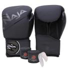 Kit Boxe Naja Extreme: Luva + Bandagem + Bucal - Preta