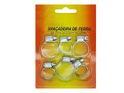 Kit Braçadeira de Ferro com 6 Peças 3x8 a 14x27mm - DK