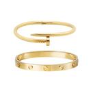 Kit Braceletes Feminino Banhados Ouro 18k Não Perde A Cor/ Pulseira feminina