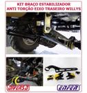 Kit Braço Estabilizador Do Eixo Traseiro Jeep Willys