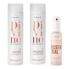 Kit Braé Divine Duo Shampoo e Cond 2x250ml + Essential 60ml