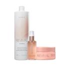 Kit Braé Revival - Shampoo 1L + Máscara 200g + Óleo Gorgeous Shine 60ml