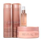 Kit Braé Revival - Shampoo, Condicionador, Máscara e Óleo