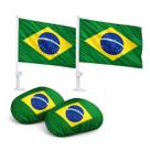 Kit Brasil Automotivo Copa 2026 Capa Retrovisor Bandeira Veicular Decoração Carro Kit Brasil Automotivo Copa 2026 Capa Retrovisor Bandeira Veicular Decoração Carro