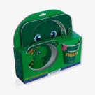 Kit Breakfast Infantil Prato Bowl e Copo Dinossauros 10025696 - ZonaCriativa