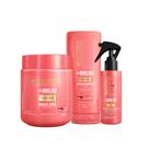 Kit +Brilho Bio Extratus Máscara 500g + Spray e Finalizador