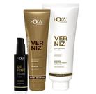 Kit Brilho Intenso Antifrizz Verniz + Bbcream Refine Hoka