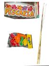 Kit Brincadeira Festa Junina 3 Varas+ Painel+ 10 peixinhos