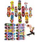 Kit Brinquedo 6 Mini Skates Dedo Coloridos Divertidos - Toy King