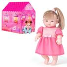 Kit Brinquedo Boneca Bebe Elisi 30 Frases com Minha Barraca Kit Brinquedo Boneca Bebe Elisi 30 Frases com Minha Barraca