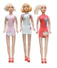 Kit Brinquedo c/ 5 Bonecas Juju Fashion Estampas Sortidas
