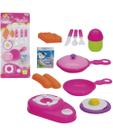 Kit Brinquedo Chefe De Cozinha Brincando De Casinha 11 Pçs