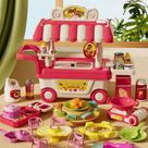 Kit Brinquedo Churrasco Infantil Com Luz e Som Crianças 3 Músicas Diversão Brincadeira Comidinhas