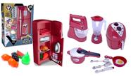 Kit Brinquedo Cozinha Infantil Completa Menino Master Chef Kit Brinquedo Cozinha Infantil Completa Menino Master Chef