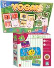 Kit Brinquedo Educativo 3 Anos Soletrando Quebra-cabeça Alfabetização Infantil E Jogo Das Vogais Interativo Kit Brinquedo Educativo 3 Anos Soletrando Quebra-cabeça Alfabetização Infantil E Jogo Das Vogais Interativo