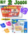 Kit Brinquedo Educativo 4 Anos Jogo Dos Opostos Raciocinio Logico Soletrar Pedagogico Alfabetização