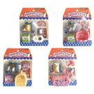 Kit brinquedo pet gatinho com conjunto de mobília miniatura