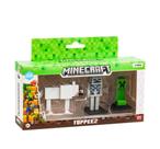 Kit Brinquedos 03 Mini Figuras Minecraft Colecionáveis 24 Modelos Multikids BR2452