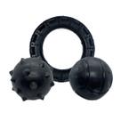 Kit Brinquedos PET Grande Porte Pneu Bola Lisa Cravo Maciço