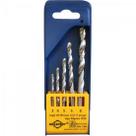 Kit Brocas de Furadeira 3 a 8mm Aço Rápido Hss Brasfort Kit Brocas de Furadeira 3 a 8mm Aço Rápido Hss Brasfort