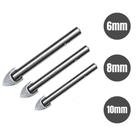 Kit Brocas P/Vidro Cerâmica Porcelanato 6mm 8mm 10mm Cortag