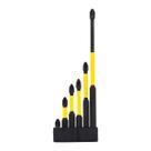 Kit Brocas Phillips 6 Peças Ph2 de 25 mm para Chave de Fenda de Aço S2 Titanium Platina