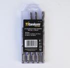 Kit Brocas SDS Plus 5 Peças 6 a 10mm Titanium