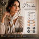 Kit Broches Ajuste Perfeito Roupas e Acessórios 6 peças