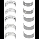 Kit bronzinas centrais Renault Logan 2007 a 2017 Metal Leve