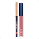 Kit Bruna Tavares Bt: Batom Líquido Victoria e Lapiseira Labial Rose Brown