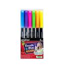 Kit Brush Pen Newpen c/6 Cores Neon