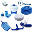 kit brustec piscina pequena armação 2 metros de mangueira kit brustec piscina pequena armação 2 metros de mangueira
