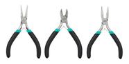Kit BRW Mini Alicates Aço 3 Peças p/Artesanato - AL0001