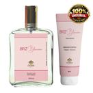 Kit BRZ Blossom Perfume 100ml e Creme Hidratante 120g Zyone Feminino Parfum Antigo 121 Rose
