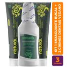 Kit Bucal Natural & Vegano CBA Enxaguante e Creme Dental