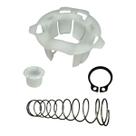 Kit Bucha Alavanca Cambio Com Mola Alavanca Vw Gol Fox Polo