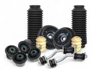Kit bucha bandeja + batente coxim bieletas santana 97 a 2003